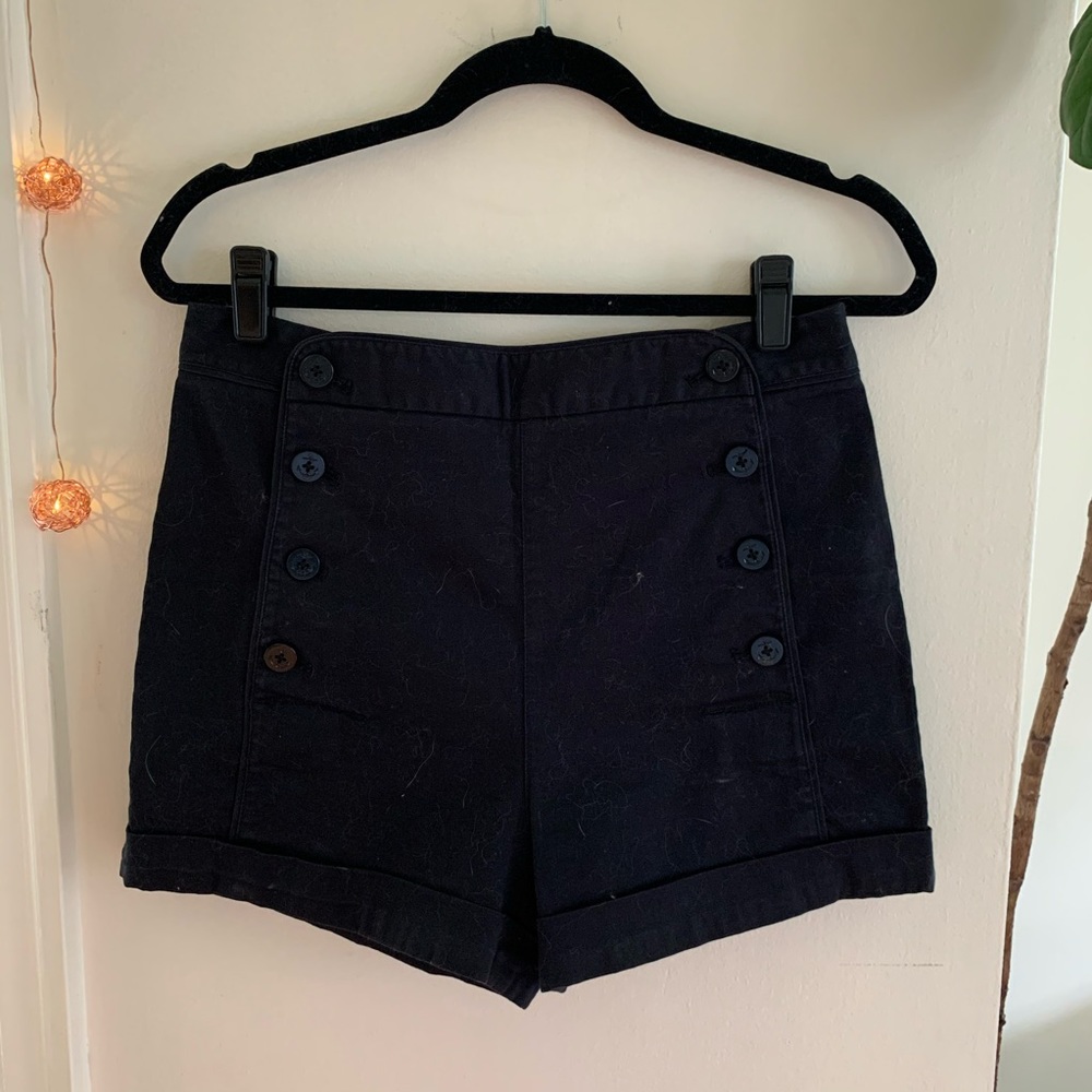 Talula satin button up shorts